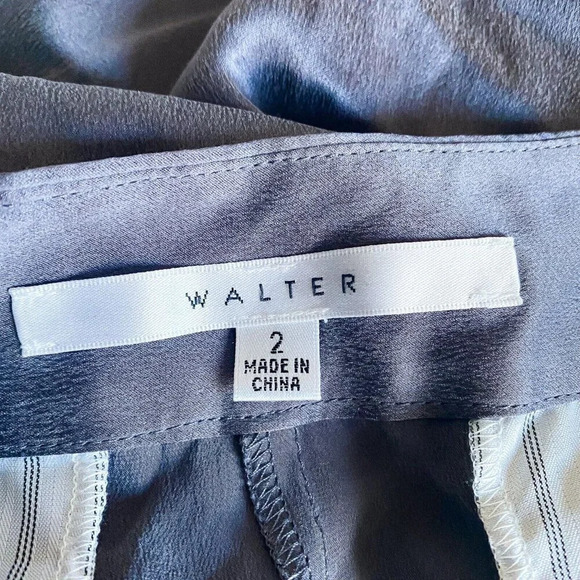 Walter Silk SLate Grey Classic  Lightweight Jogger Pants 2 - Picture 7 of 8